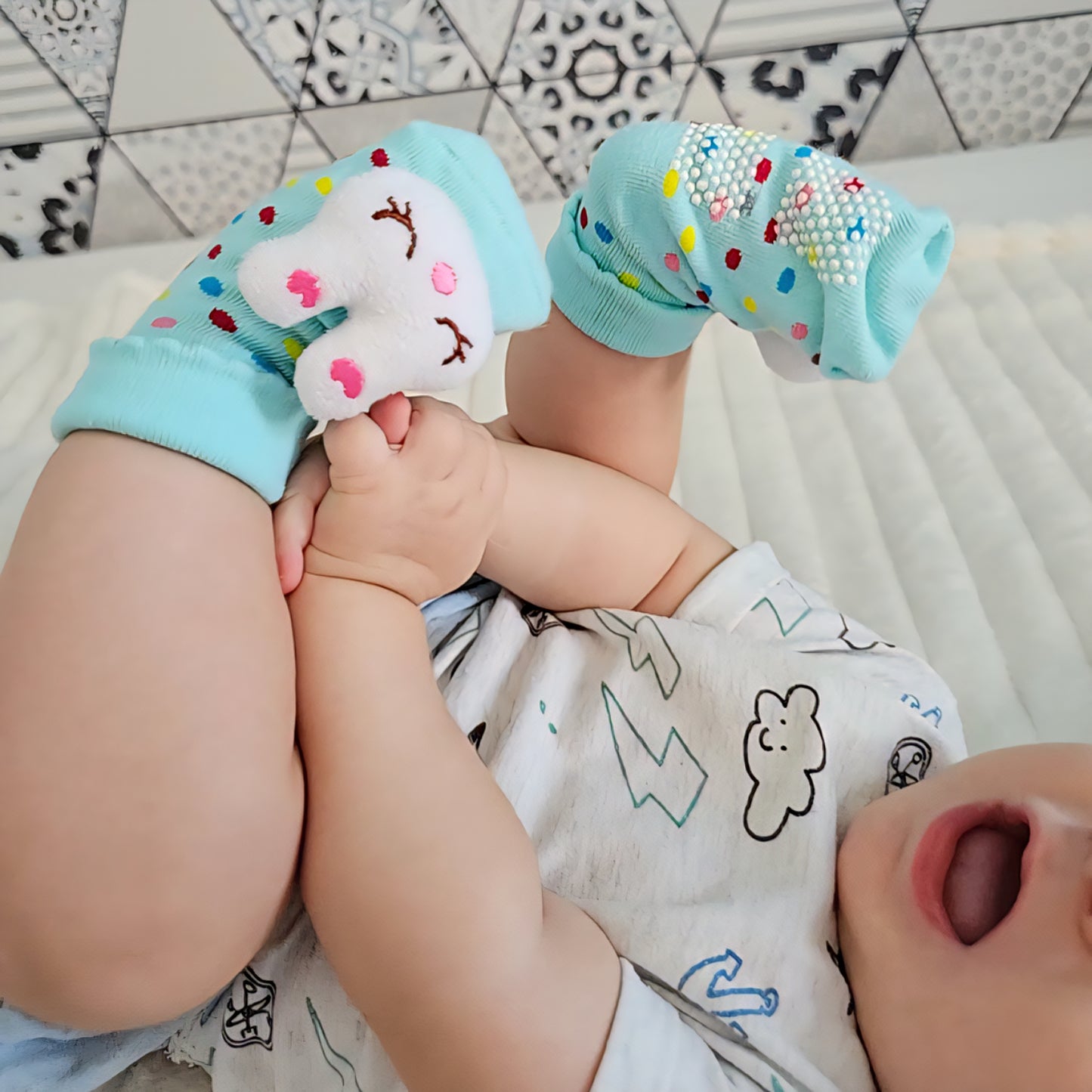 Calcetín Sensorial - Pack de 2 (0-12m)